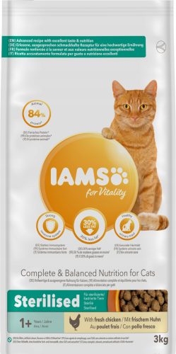  Iams szárazeledel csirke 3 kg