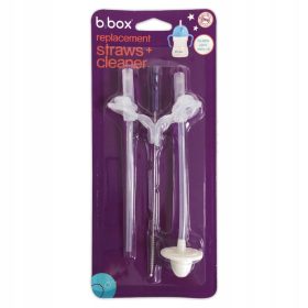   Tartozékok cumisüvegek mosásához - B.Box cserélhető szalma a vizes palackhoz - 2 db.