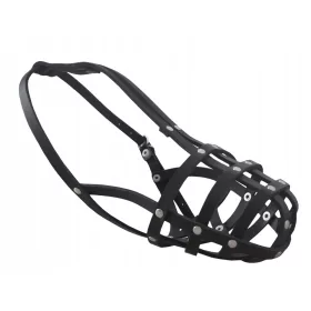   Szájkosár kutyáknak - Készítik a kutyabőr Natal bőr 27/6 cm -re