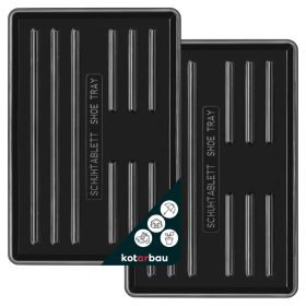   Szennyfogó szőnyeg - Kész műanyag lábtörlő beltéri használatra, 40 x 60 cm