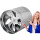 Krakterm légcsatorna ventilátor DUCT FAN 200 mm