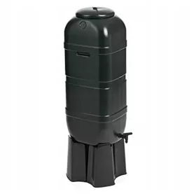   Esővízgyűjtő tartály - Esővíztartály 100 l 94 x 36 cm fekete