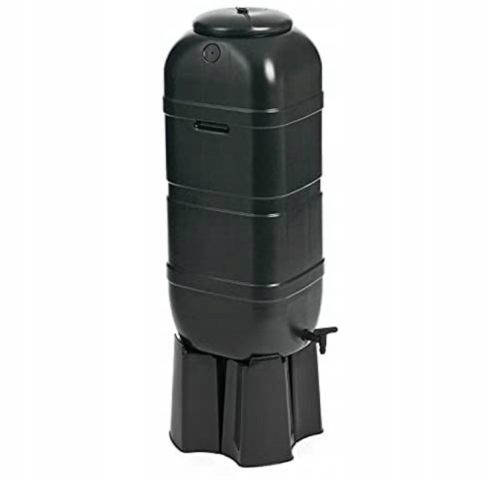 Esővízgyűjtő tartály - Esővíztartály 100 l 94 x 36 cm fekete