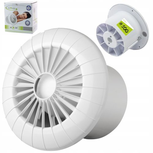 airRoxy KVW011 fürdőszobai ventilátor 100 mm
