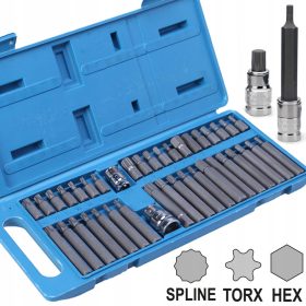   Szerszámkészletek - 9 db TORX FACOM AMEX.3A szár-aljzat készlet