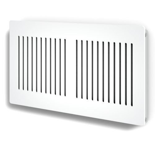 Radiátorburkolat - Radiátor burkolat, MDF lap, 119 x 68 cm, fehér