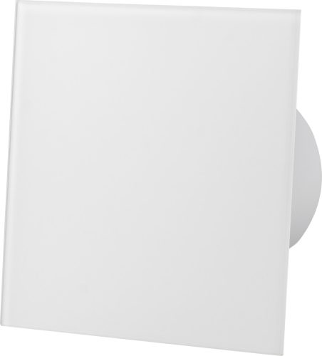 Szellőzőrács - FÜRDŐSZOBAI VENTILÁTOR 100 FÉNYES ÜVEG IDŐZÍTŐ