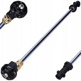   Hosszabbító rúd magasnyomású mosóhoz - LANCA 5in1 fúvóka 0 ° 15 ° 40 ° Karcher K2 K7 K5 K5