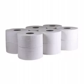   Vécé papír - Tork 66020 Jumbo WC -papír, szürke 140 m x12