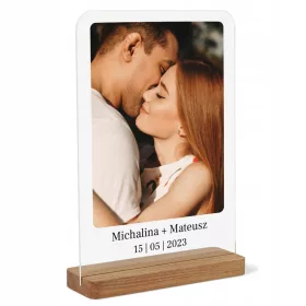   Falfestészet - A4-es akrilüveg kerete fotóval és szöveggel