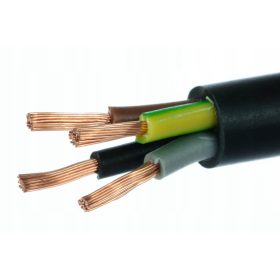   Kerek elektromos kábel, rugalmas (kötél) OWY Digma 4 x 1,5