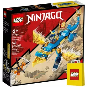    LEGO Ninjago Jay's Thunder Dragon EVO 71760 + LEGO papírtáska