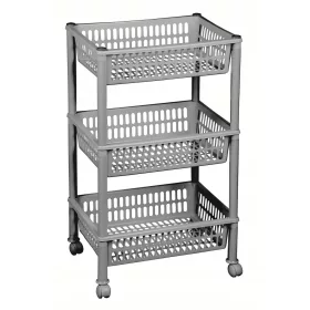    Plast Team Jumbo Eco fürdőszobai polc 29 x 39,4 x 68,5 cm szürke