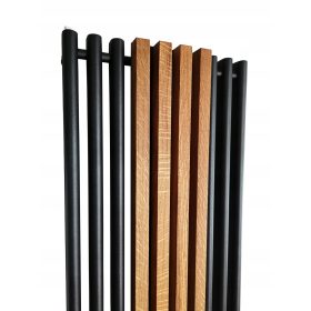  TSL radiátor 480x1600 lamellák 50 mm FEKETE