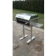  kerti grill rozsdamentes acéllemez 5 mm!! borítóval!