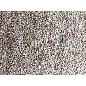   Alom nyulaknak és kis rágcsálóknak - Bentonite kavicsos macskához, amely 10 los szagot kefe
