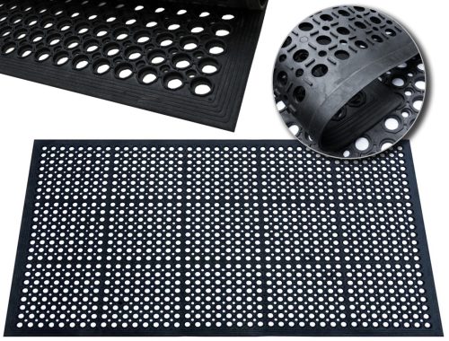 Szennyfogó szőnyeg - GUMIAJTÓ NYITÁSSŐNYÉNYVEL 60x90