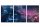 Falfestészet - 3x kép a falon Cyberpunk Triptych 50x70