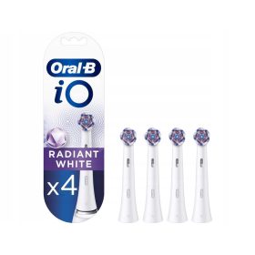  Oral-B iO Radiant White elektromos fogkefe fejek, 4 db