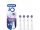  Oral-B iO Radiant White elektromos fogkefe fejek, 4 db