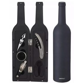   Csapos készlet - BOR KÉSZLET KIEGÉSZÍTŐK EGY PALACKBAN 6 EL SAROK