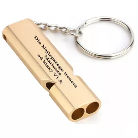   Síp a játékvezetőknek - Kulcs síp gravír edző tanár napja