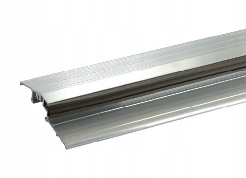 Alumínium küszöb tömítéssel, egyenes, 93 cm