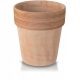  Polnix virágcserép 25 cm x 22 x 25 cm átmérő 22 cm kerámia barna és bézs árnyalatok