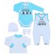 Baba szett - Layette egy újszülött számára a kórházba 62 pamut 100%