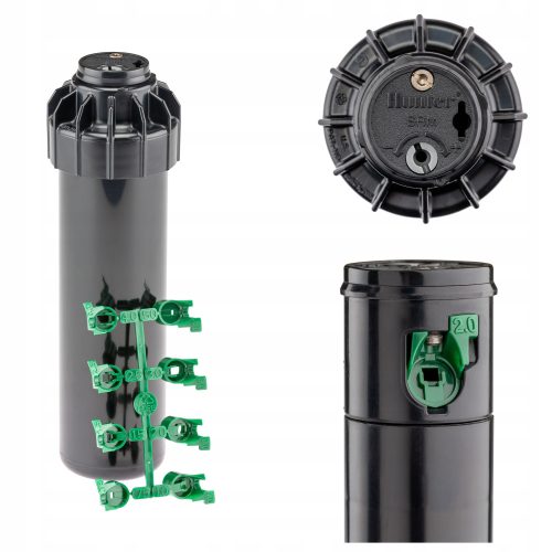  Rotary Pop-up locsoló SRM 4" (10 cm) HUNTER + FÚVÓKÁK (4,0-9,4 m)