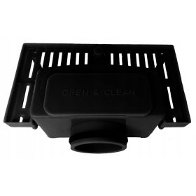   X-HOME TÁLCA REVÍZIÓS FEKETE SZŰRŐL LINEÁRIS LETÖRÍTŐVEL