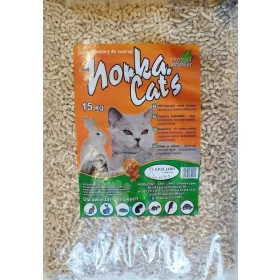   Alom nyulaknak és kis rágcsálóknak - Macska Mink fa pellet 15 kg