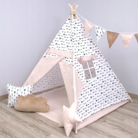   Gyermek sátor - Promóció* Zárt sátor tipi wigwam megakészlet