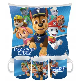  MANCS PATROL PÁRNA BÖGRE KÉSZLET PAW PATROL + NÉV