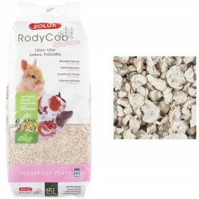   Higiénia kis rágcsálóknak - Zolux növényi ágy melletti rodiecob természet 15L