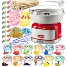   Ariete Cotton Candy vattacukor készülék piros 500 W + 13 egyéb termék