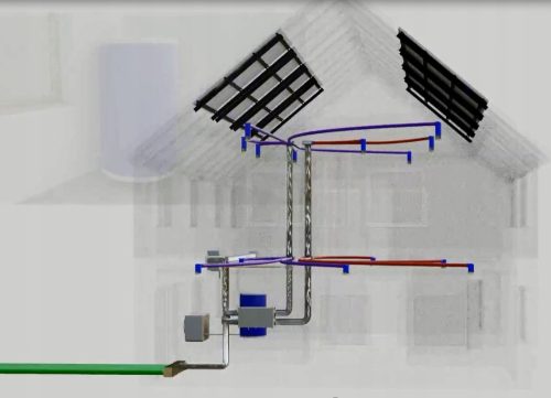 Alkatrész rekuperátor - Mechanikus rekuperációs szellőztetés projektje.