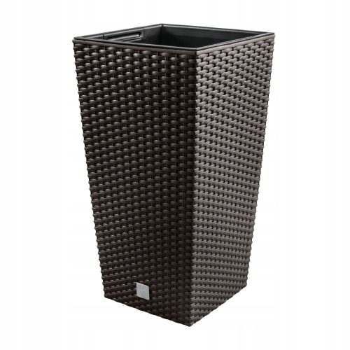  Prosperplast virágcserép 40 cm x 40 x 75 cm átmérő 40 cm műanyag barna és bézs árnyalatok
