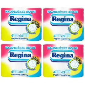   Vécé papír - A leghosszabb WC -papír REGINA 16 DCS = 44 görgő