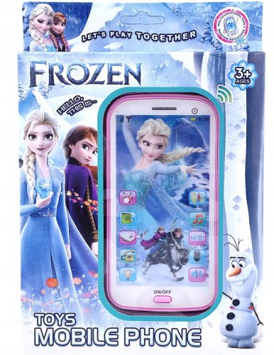 Elektromos játék - FROZEN érintőképernyős telefon - okostelefon FELVÉTEL