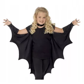   Lány jelmez - Halloween denevérruhás vámpír szárny 146-152