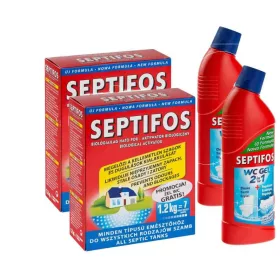 Szennyvíztisztító - Henkel por szeptikus tartályokhoz