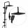 Zuhany készletek - Mexen Flat 2in1 Rotary Roller Drain 80 fekete