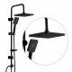 Zuhany készletek - Mexen Flat 2in1 Rotary Roller Drain 80 fekete