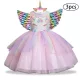Lány jelmez - Fehér keresztelés Robe Eco Box Opál Boho BR