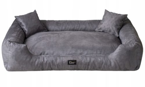  Exkluzív Bed kutya kanapé, szürke árnyalatok, 130 cm x 100 cm