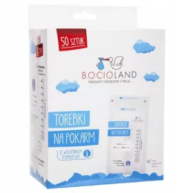   Tartály harapnivalókhoz - Bocioland élelmiszer -tároló tasakok 50 db