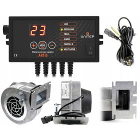  Szabályozó a kazánhoz + NWS 80 W ALU ventilátor