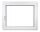 Ablak - PVC ABLAK 100 X 60 / 1000 X 600 RU/P FEHÉR 24H