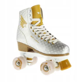   Gyermek retro korcsolya - Nils Extreme Roller korcsolya méret 39 NQ14198 ezüst-arany